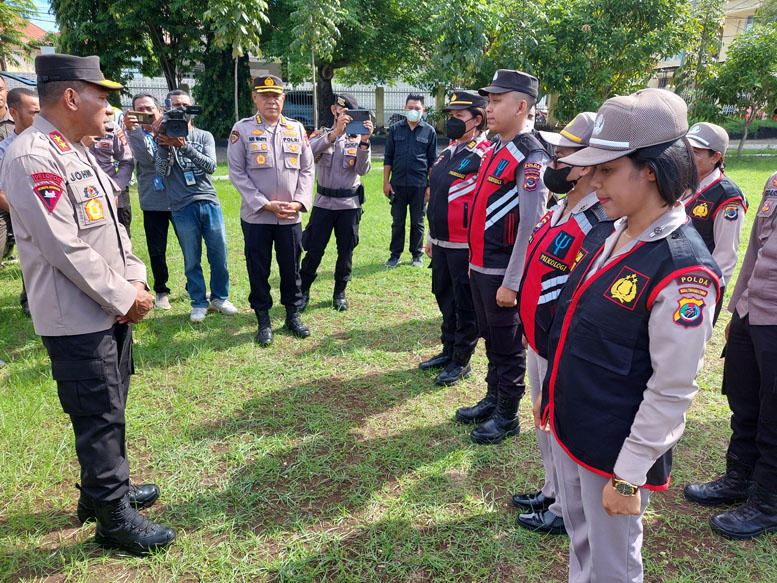 Antisipasi Bencana Alam, Polda NTT Siapkan Kompi Cadangan