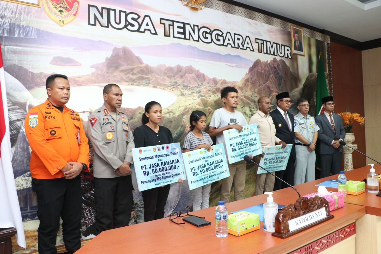 Ahli Waris Korban Kecelakaan KM Express Cantika 77 Dapat Santunan