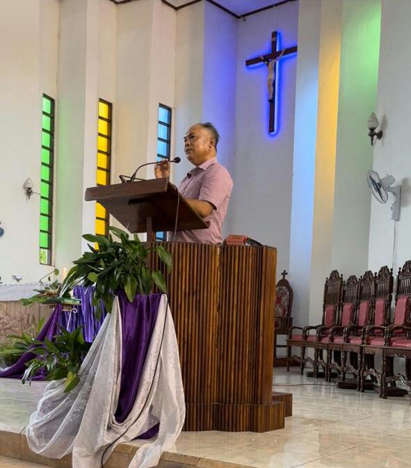 Ibadah Bersama Umat Katolik di Alor, Kabid Propam Polda NTT Sebarkan Nomor Handphone Terima Pengaduan Masyarakat