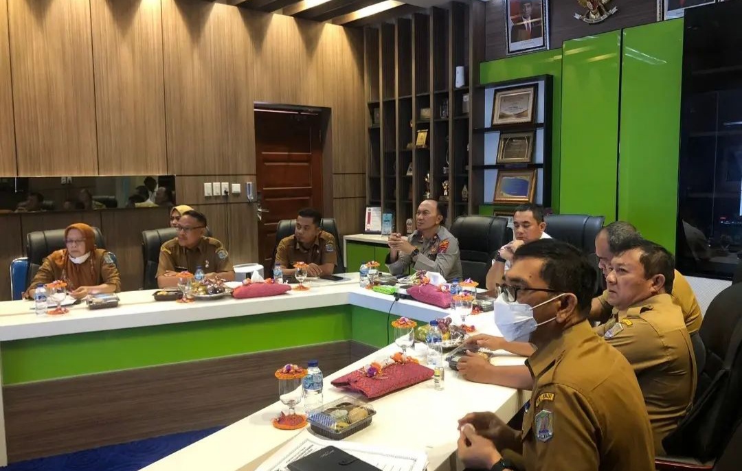 Pemko Binjai Ikuti Rapat Koordinasi Pengendalian Inflasi Daerah oleh Kementerian Dalam Negeri