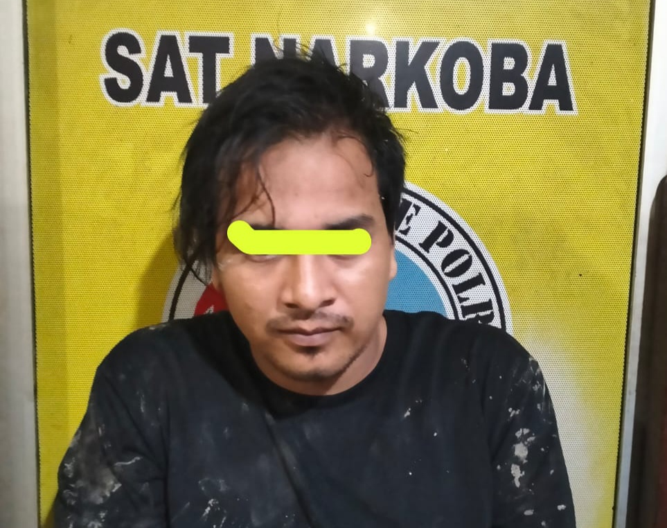 Nyaru Sebagai Pembeli, Seorang Terduga Bandar Narkoba Ditangkap Polisi