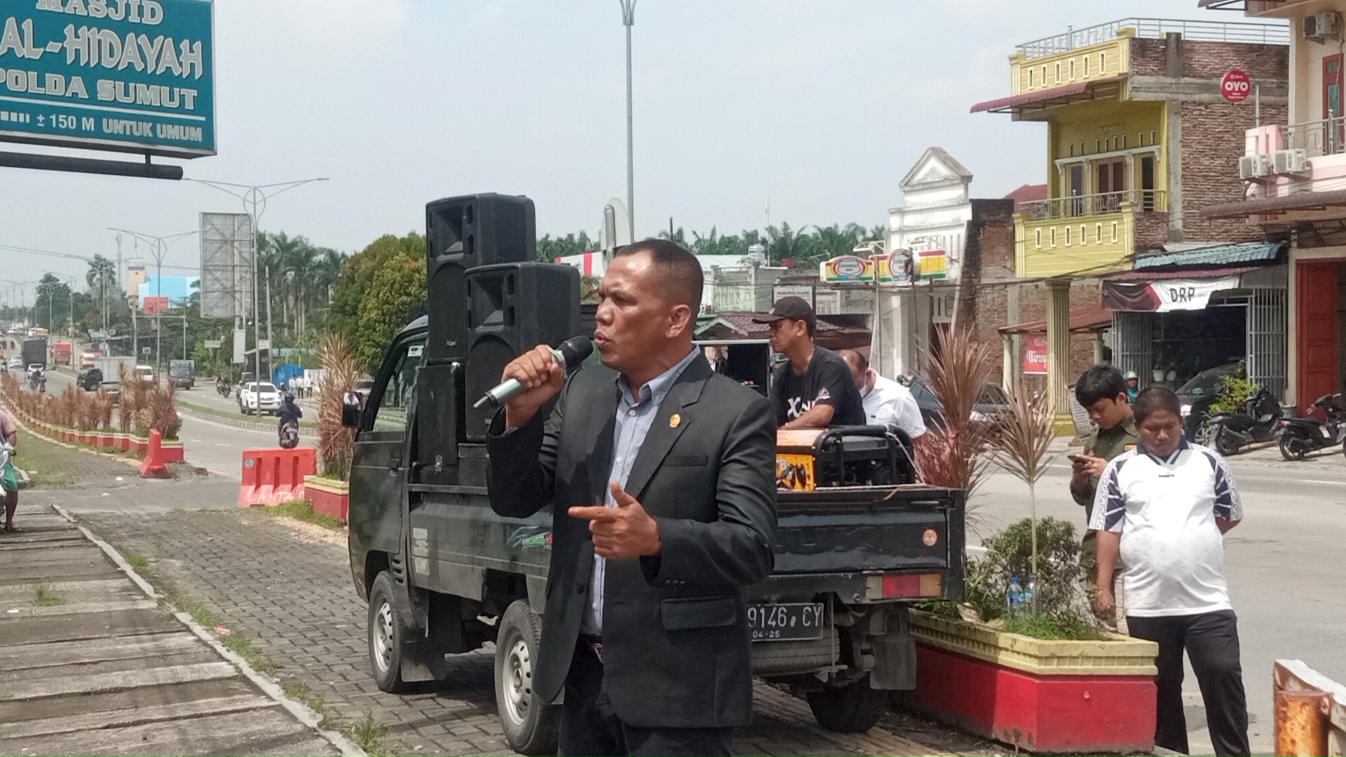 Narkoba dan Judi Masih Marak di Tanjung Pamah, Anggota DPRD Sumut Ini Lakukan Aksi Tunggal