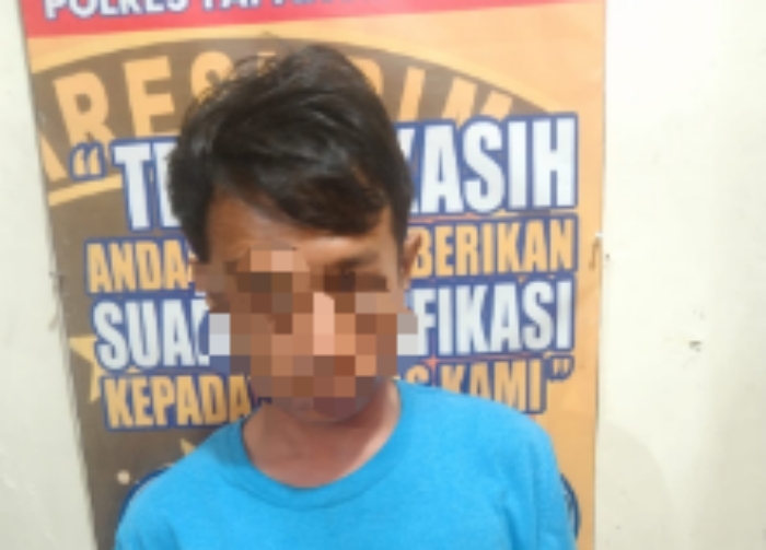 Jalan Bawa Sabu, Warga Napa Ini Digelandang Polres Tapsel