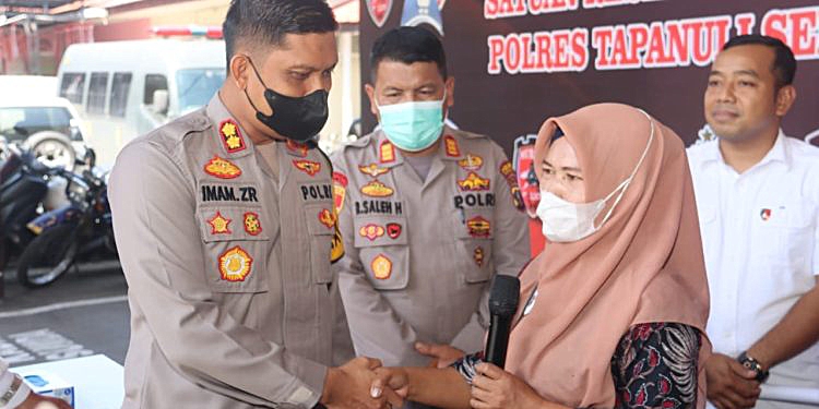 Bobol Rumah dan Curi Septor, Warga Sipange Julu Ini Diamankan Polres Tapsel