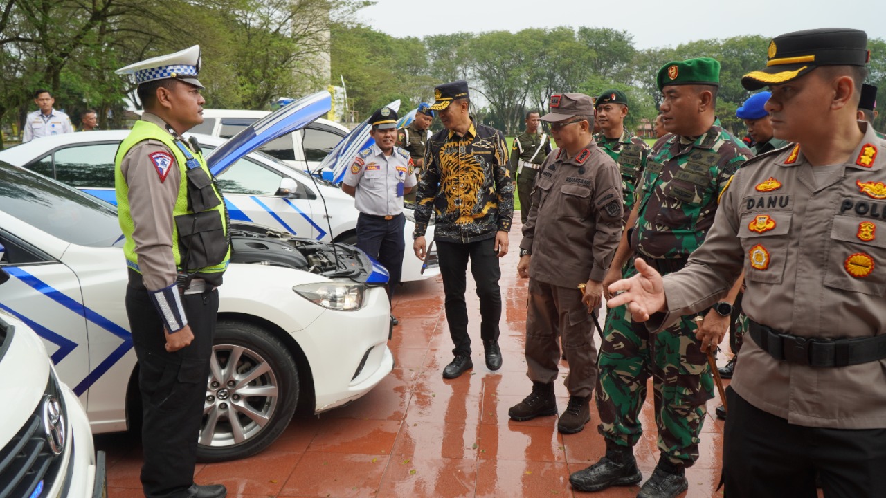 Apel Operasi Lilin Pengamanan Nataru Digelar Polres Langkat, Dilaksanakan 11 Hari