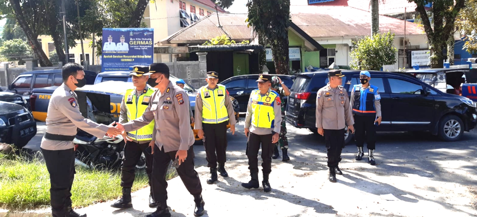 Pamatmil Ops Lilin Toba, Cek Pengamanan Gereja di Sibolga