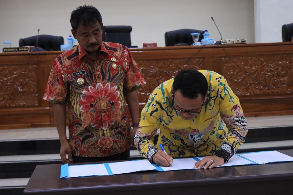 DPRD Kota Binjai Tetapkan Lima Rancangan Peraturan Daerah Tahun 2022