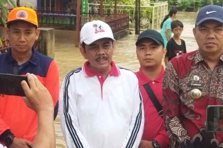 Pj Walikota Tinjau Lokasi Banjir di Tebingtinggi, Warga Langsung Minta Dapur Umum