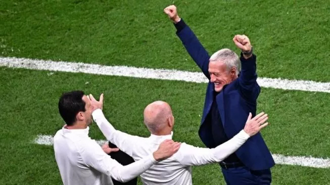 Bangga dan Haru Deschamps Dua Kali Antar Prancis ke Final Piala Dunia