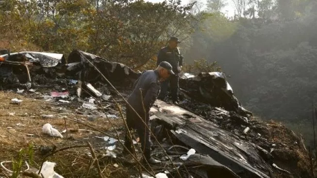 Ngeri! Pesawat Jatuh di Nepal, 68 Orang Tewas
