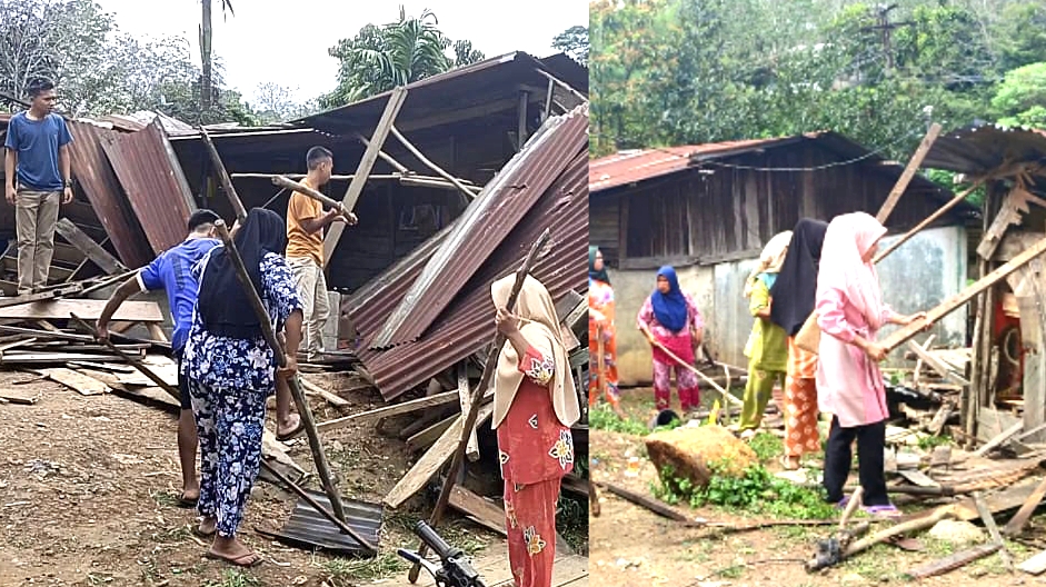 Rombongan Ibu-Ibu di Sidimpuan Bongkar Kafe “Remang-remang”