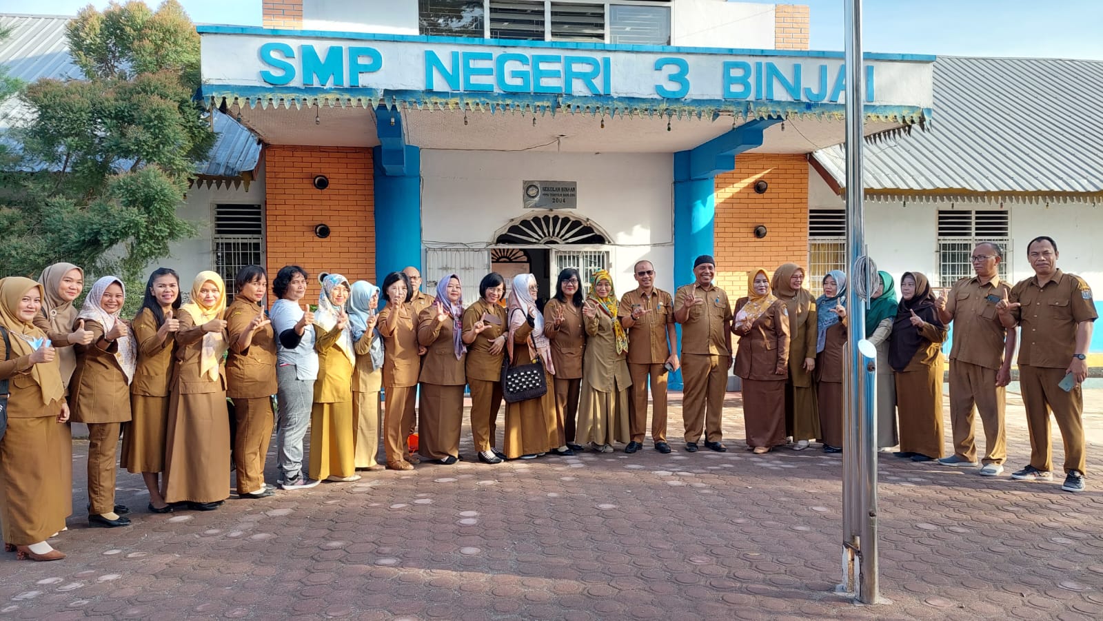 Gerak Cepat, Kadis Pendidikan Binjai Lakukan Sidak Cek Sarana dan Pelayanan di Sekolah