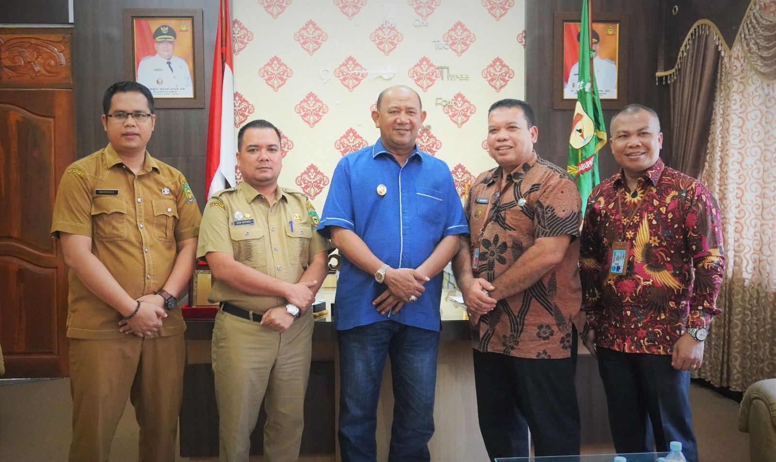 Sampaikan Program, BNNK Langkat Silaturahmi ke Syah Afandin