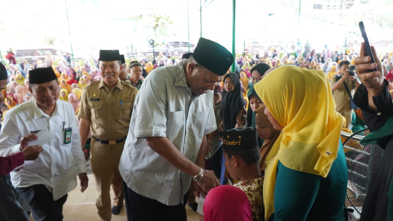 Hadiri Isra’ Mi’raj di Kecamatan Selesai, Syah Afandin di Do’akan Terus Pimpin Langkat Hingga 2029