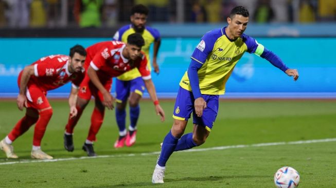 Menggila! Ronaldo Cetak Empat Gol saat Al Nassr Hancurkan Al Wehda
