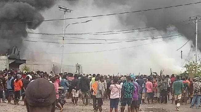Polda Papu Tangkap 13 Orang Terduga Pelaku Kerusuhan di Wamena
