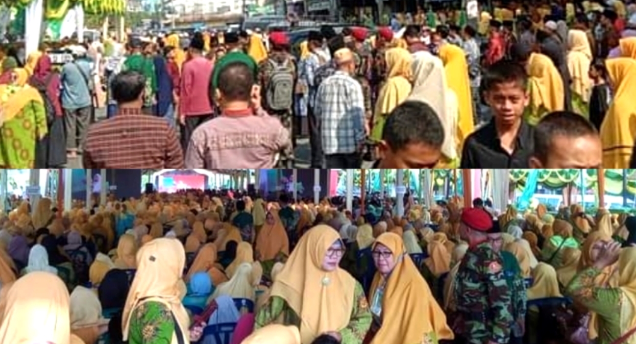 Lautan Warga Padati Pusat Kota Padangsidimpuan, Muswil Ke-13 Muhammadiyah