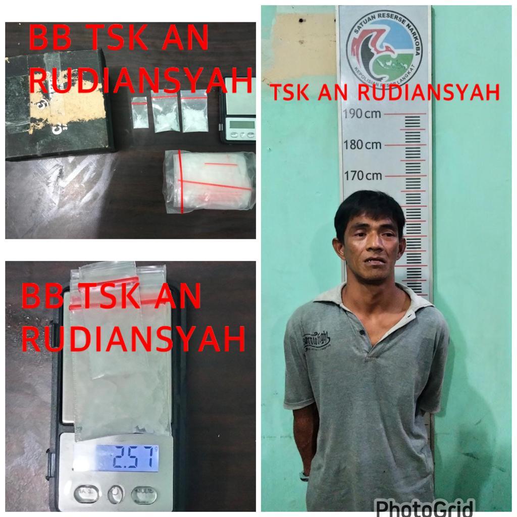 Grebek Kampung Narkoba, Tim Gabungan Ringkus Seorang Terduga Bandar Narkoba, 2.75 Gram Sabu Diamankan