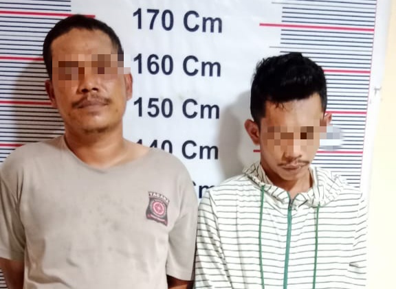 Bongkar Ruko Warga, Dua Maling di Langkat Diringkus Polisi di Warung, AC dan Mesin Air Dibawa Kabur