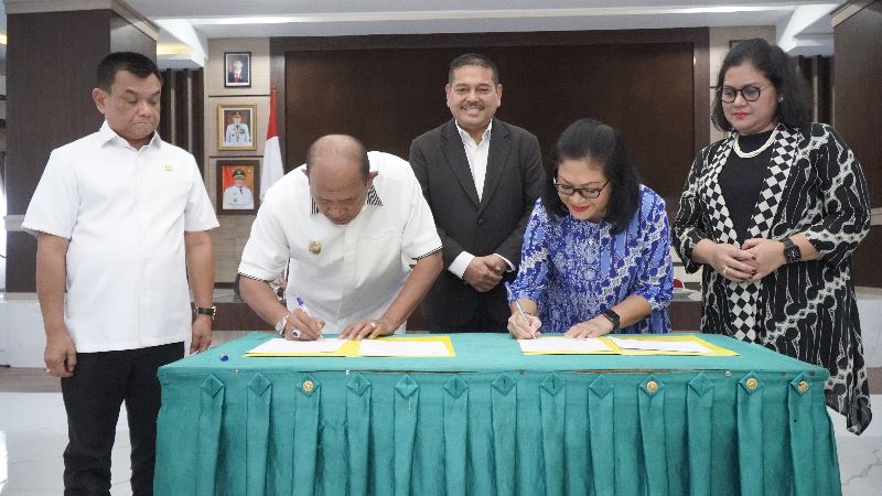 Universitas Sari Mutiara & STMIK Kaputama Binjai MoU dengan Pemkab Langkat
