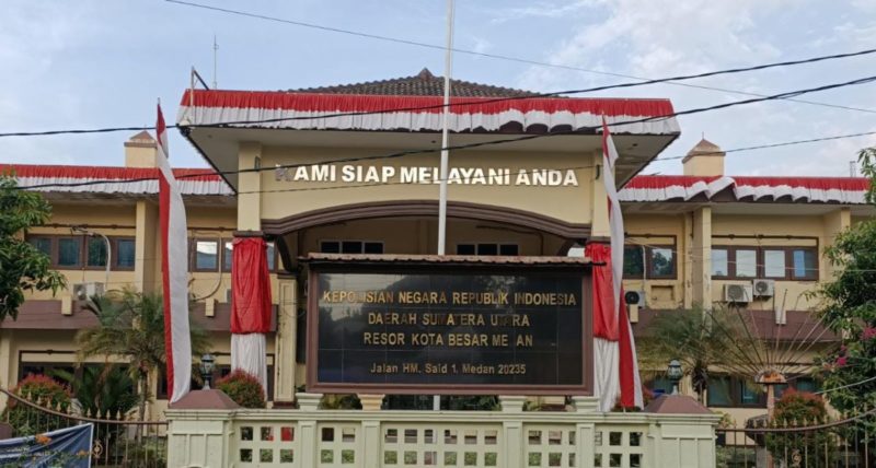 Laporan Masyarakat Terkait Pengrusakan Fasilitas Umum Diduga Mangkrak di Polrestabes Medan