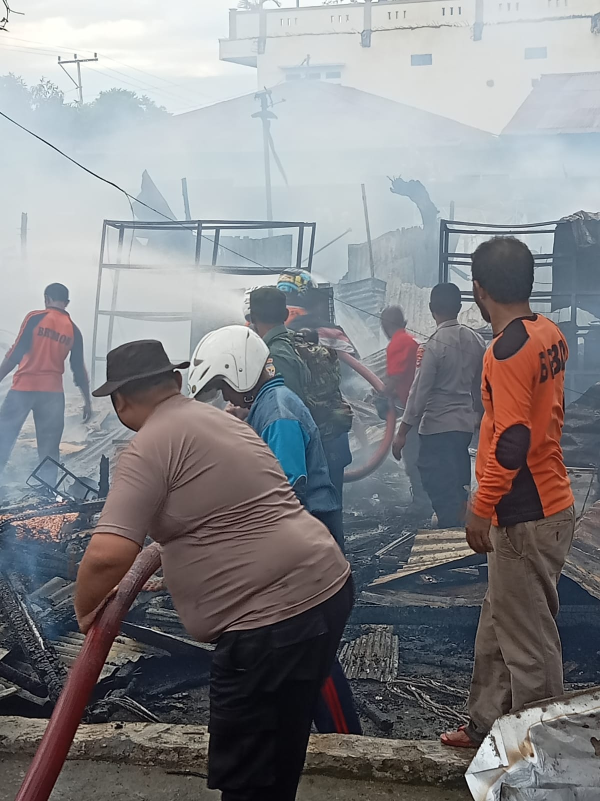 Puluhan Lapak Jualan di Kabupaten TTU Ludes Terbakar