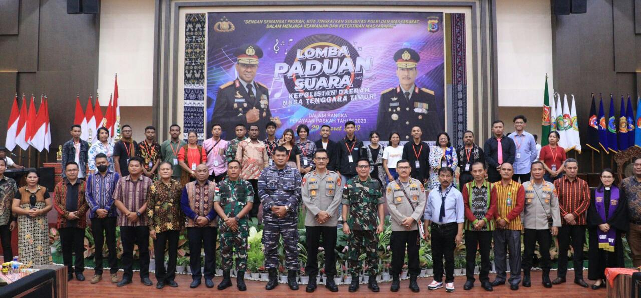 Perdana Digelar, 23 Paduan Suara Ikut Lomba Paduan Suara Gerejawi Polda NTT