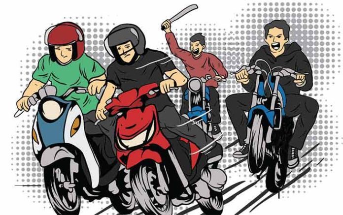 Brutal, Geng Motor di Binjai Tebas Kepala Warga