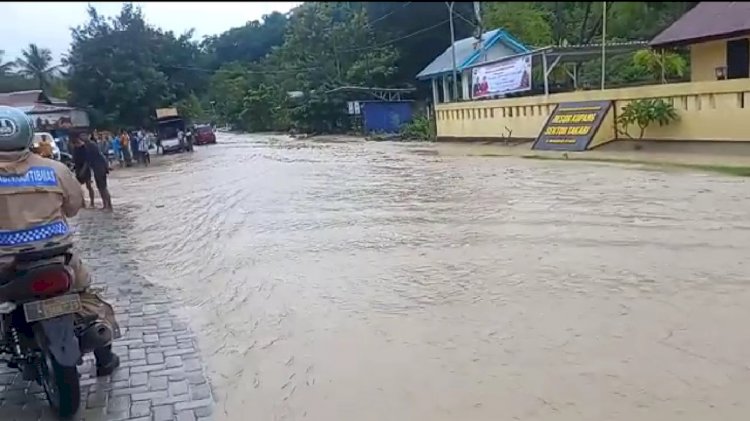 Sungai di Takari Meluap, 25 Rumah Teredam Banjir