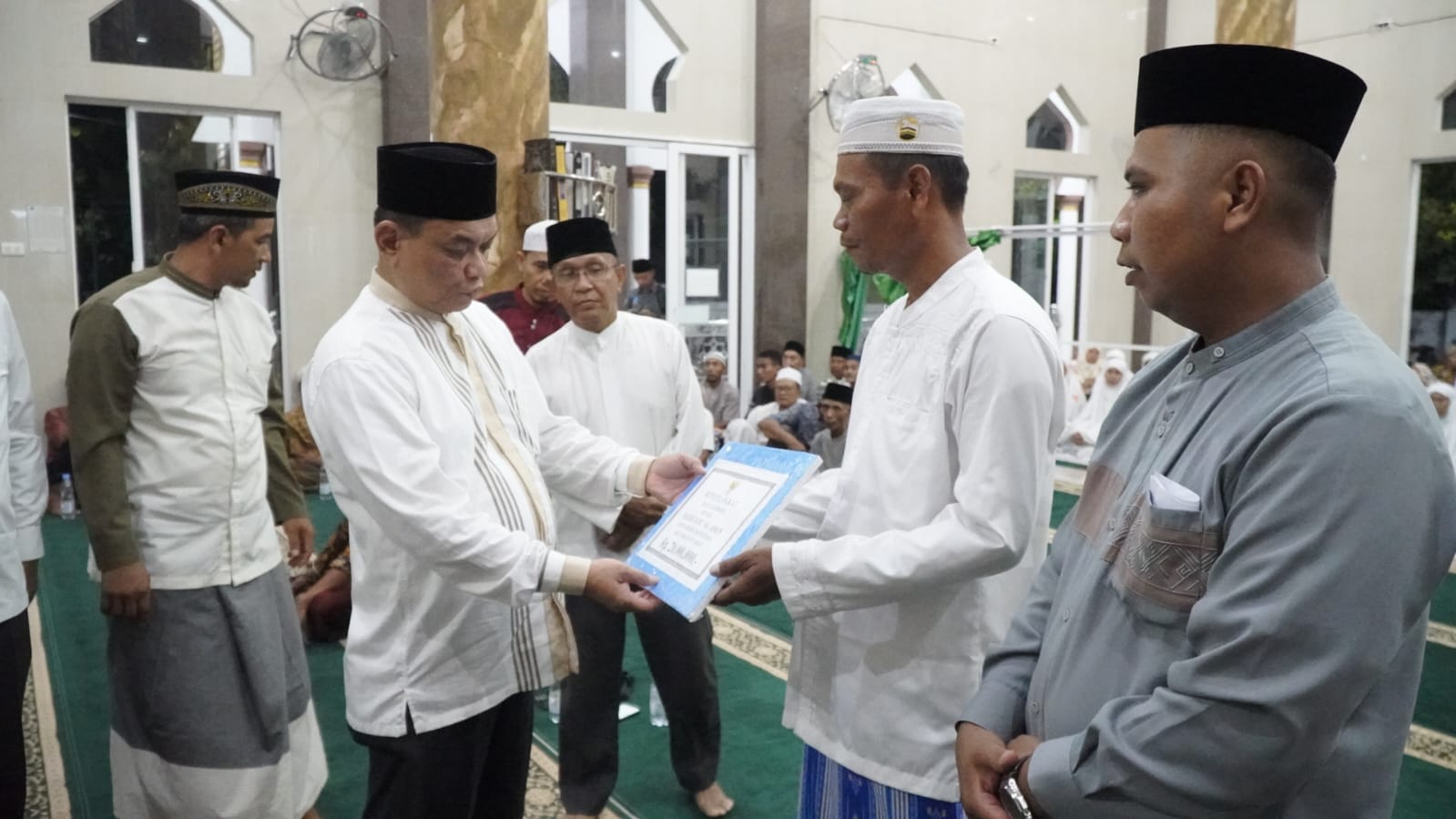 Safari Ramadhan Pemkab Langkat di Masjid Jami’ Al-Amin Desa Banyumas Sampaikan 3 Pesan