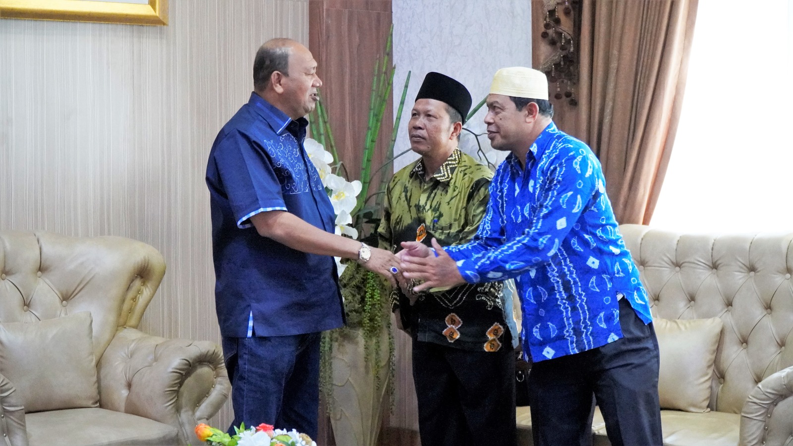 KBB Langkat Laporkan Giat Safari Ramadhan ke Syah Afandin
