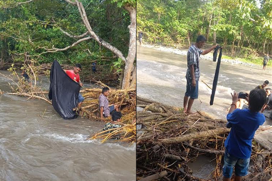 Warga Tabundung-Sumba Timur Hanyut Terbawa Banjir