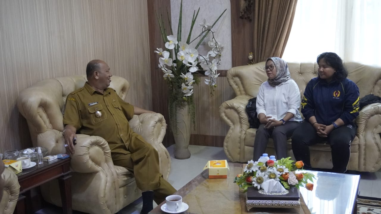 Plt Bupati Langkat Terima Audiensi FOKSI, Minta Dukungan dan Doa