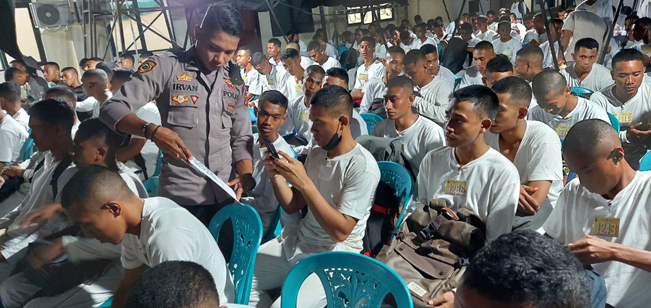 Panitia Penerimaan Seleksi Polri Terapkan SKC