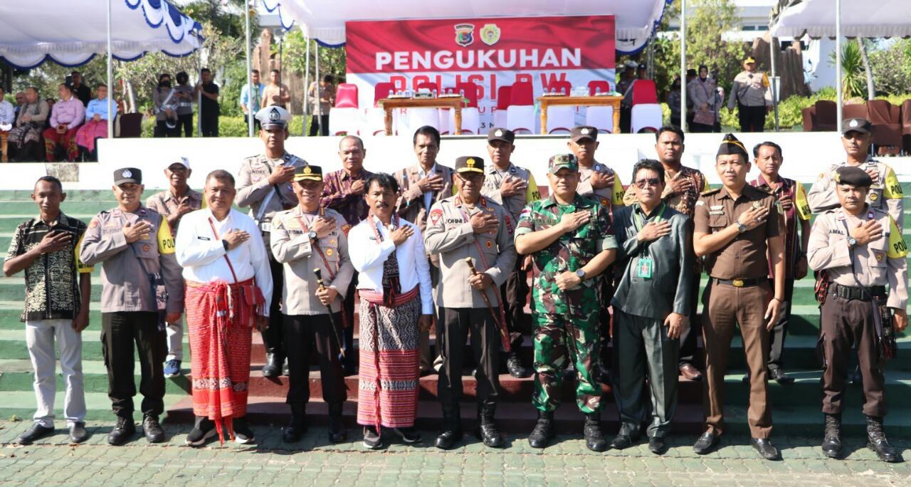 Kapolda Kukuhkan 432 Anggota Sebagai Polisi RW di Wilayah Kota Kupang