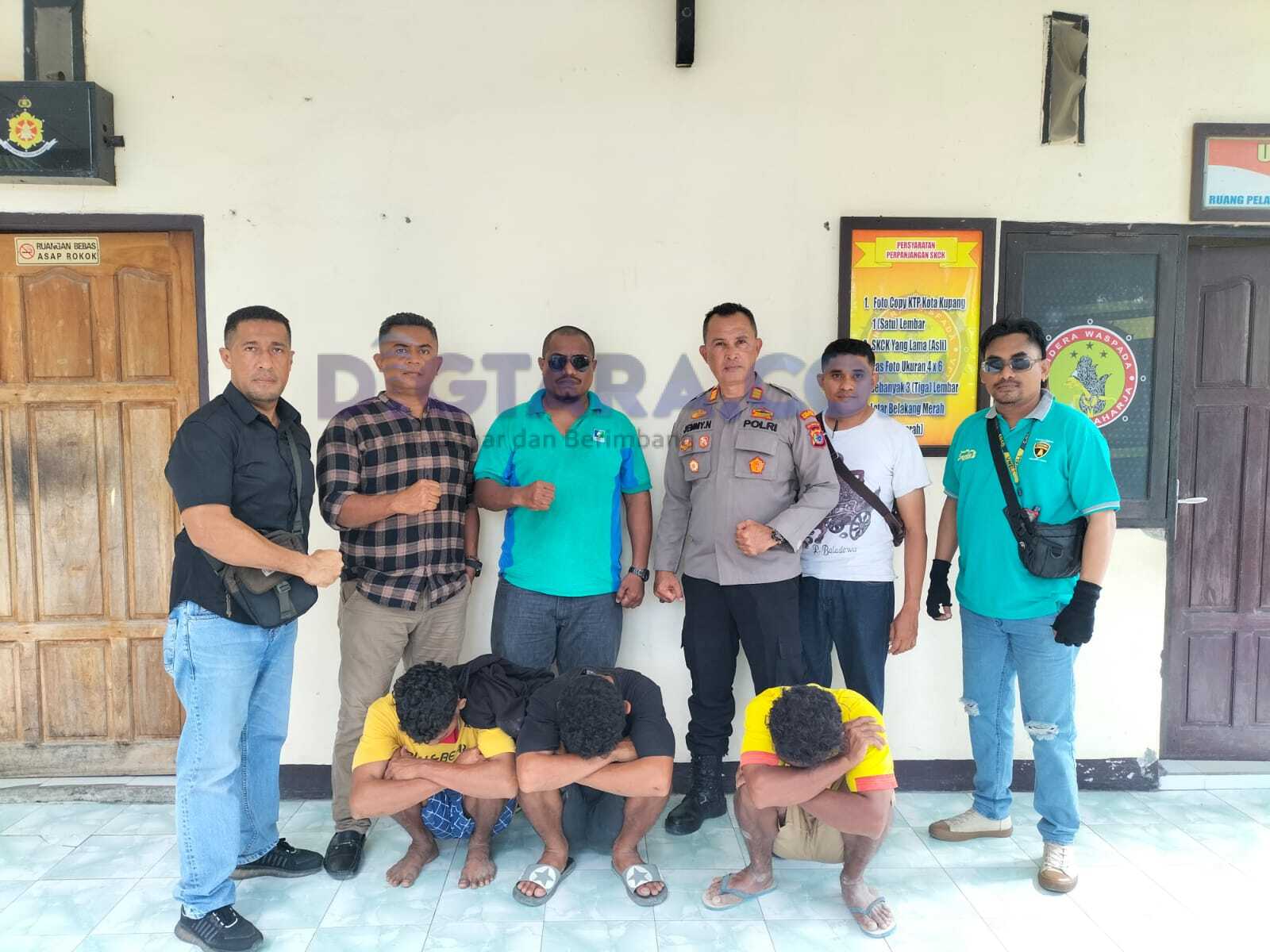 Tikam Pemuda di Kupang, Tiga Warga Dibekuk Polisi