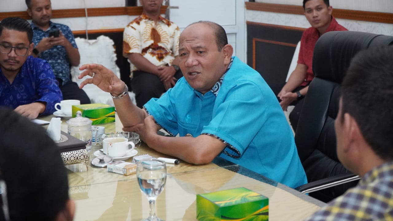 Tiga Lembaga Audensi dan Doakan Syah Afandin Kembali Pimpin Langkat 2024-2029 