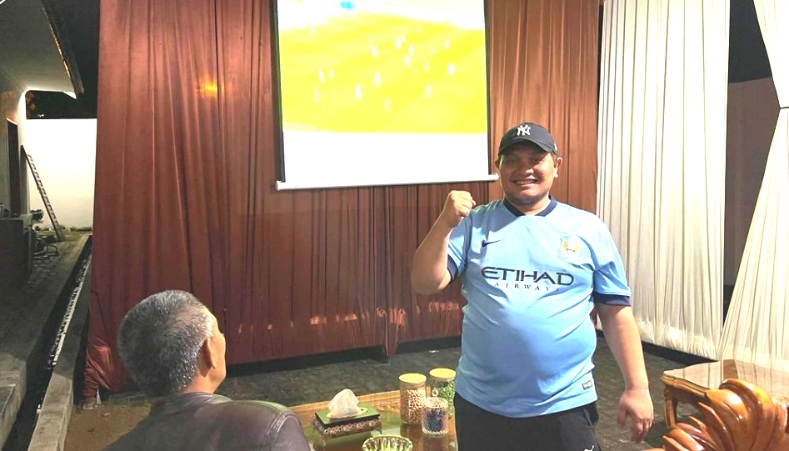 Basith Ketua DPRD Tapsel Jagokan Man City di Final Champion