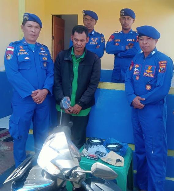 Bawa Bahan Peledak Detenator, Warga Sikka Diamankan Polisi