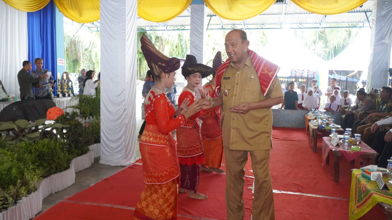 HUT ke-131 Desa Namo Sialang, Kades & Warga se-Batang Serangan berharap Syah Afandin Kembali Pimpin Langkat 2024-2029