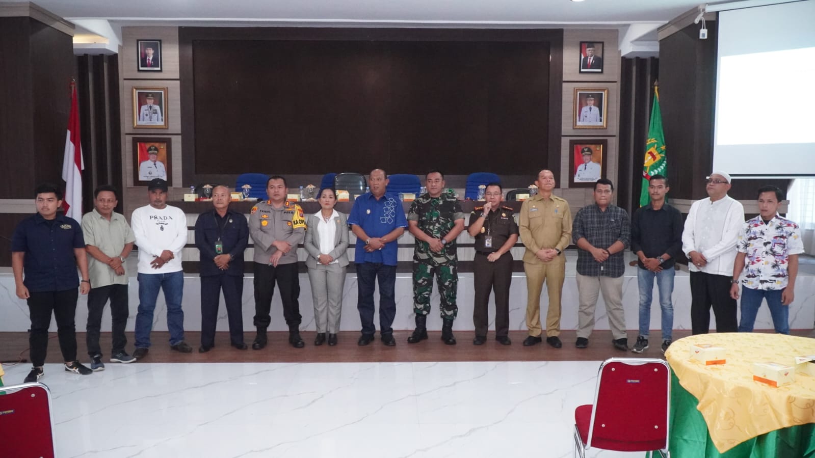 Ingin Langkat Tetap Kodusif, Syah Afandin Ajak Semua OKP Tandatangani Nota Kesepakatan