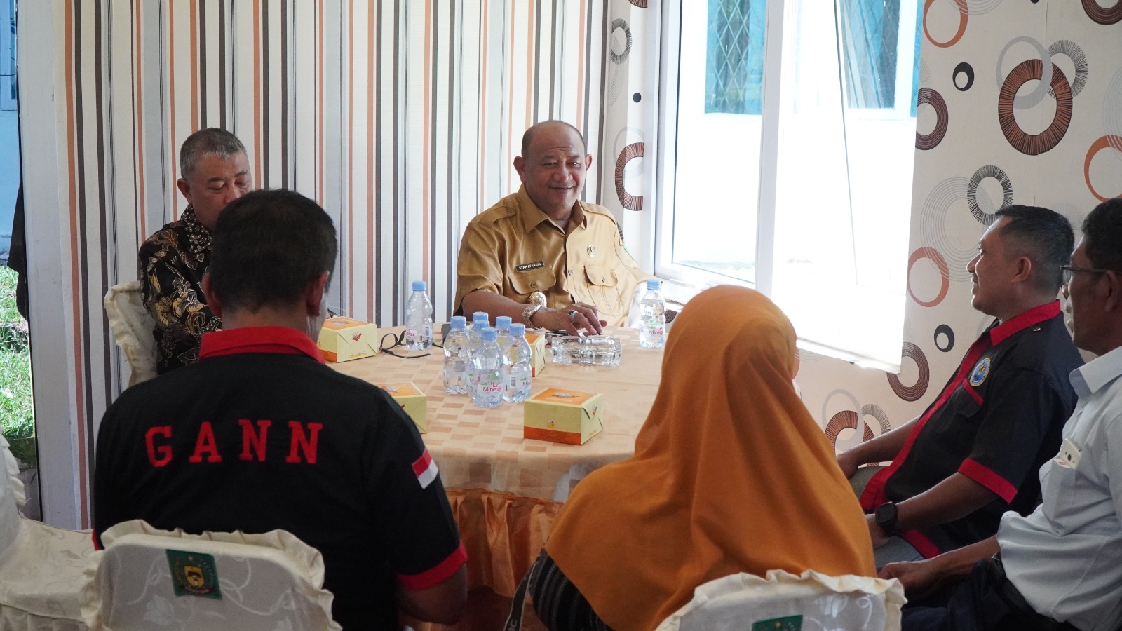 GANN Langkat Audiensi Undang Syah Afandin di Seminar Bebas Narkoba