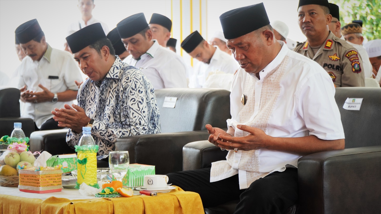 Pemkab Langkat Peringati Muharram, Jamaah Haji Langkat Doakan Syah Afandin Kembali Pimpin Langkat 2024-2029