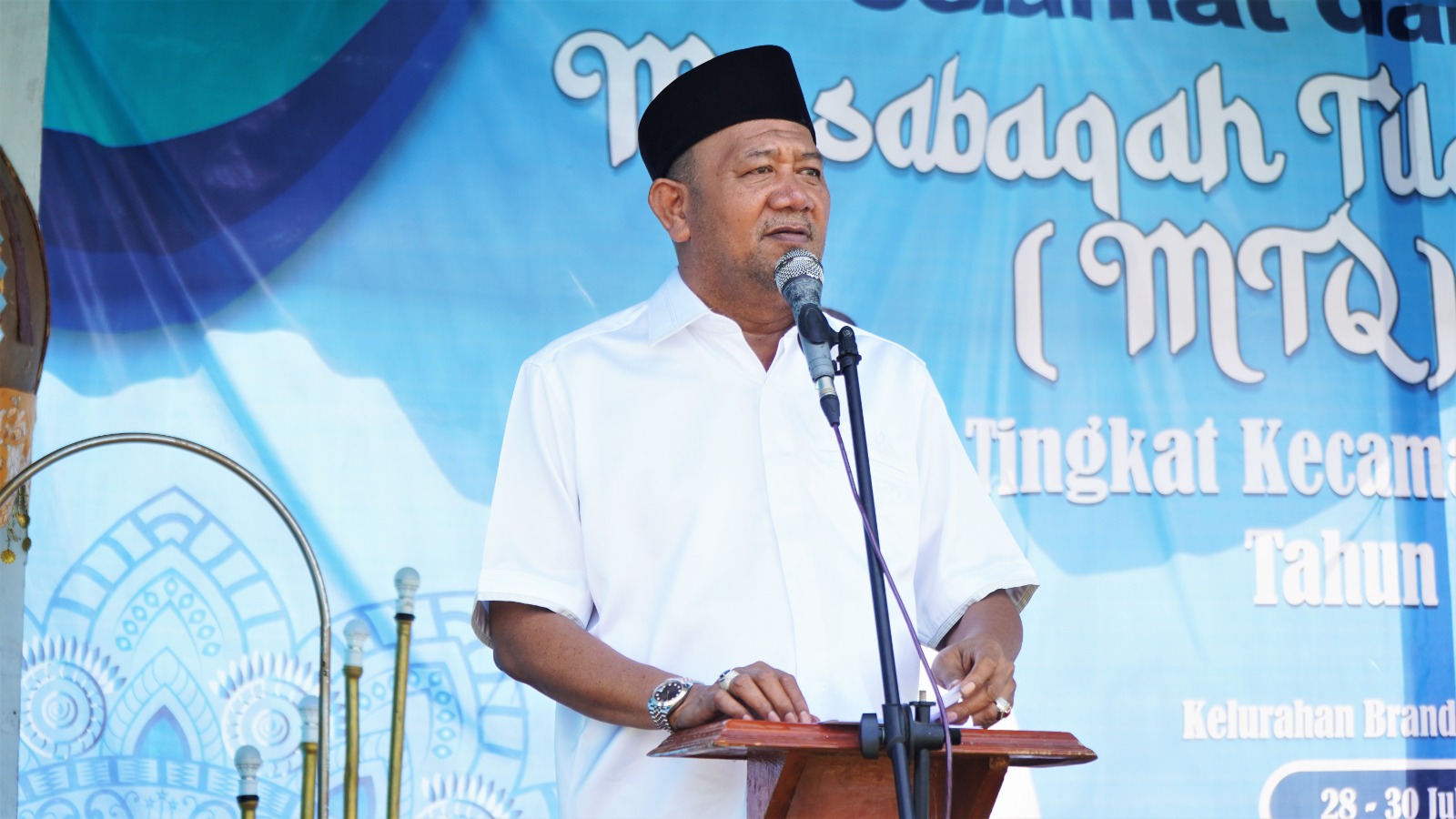 Diikuti 223 Peserta, MTQ ke-56 Kecamatan Babalan Resmi Dibuka Syah Afandin