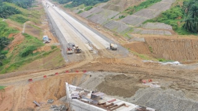 Tol Padang-Pekanbaru Seksi I Target Selesai Sebelum Lebaran 2024
