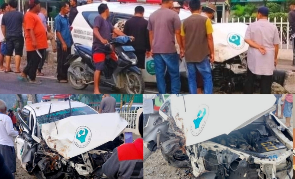 Ambulance Milik Pemko Padangsidimpuan Kecelakaan, 2 Orang Tewas