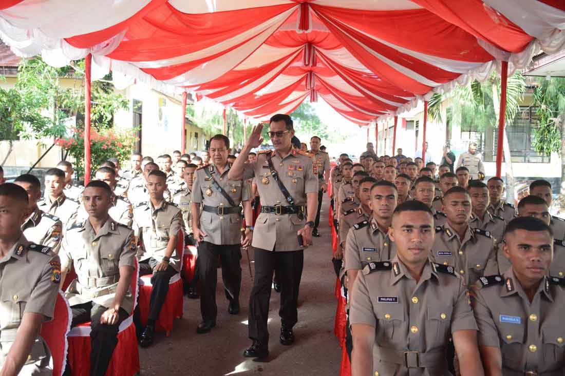Wakapolda NTT Minta Calon Bintara Remaja Hindari Pelanggaran