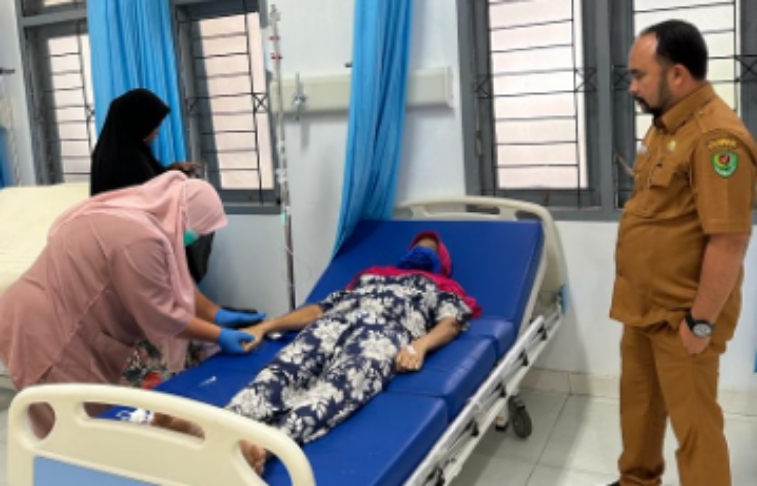Wanita Penderita “Kanker Ganas” di Wajah, Akhirnya Dirujuk Ke RSU Sipirok