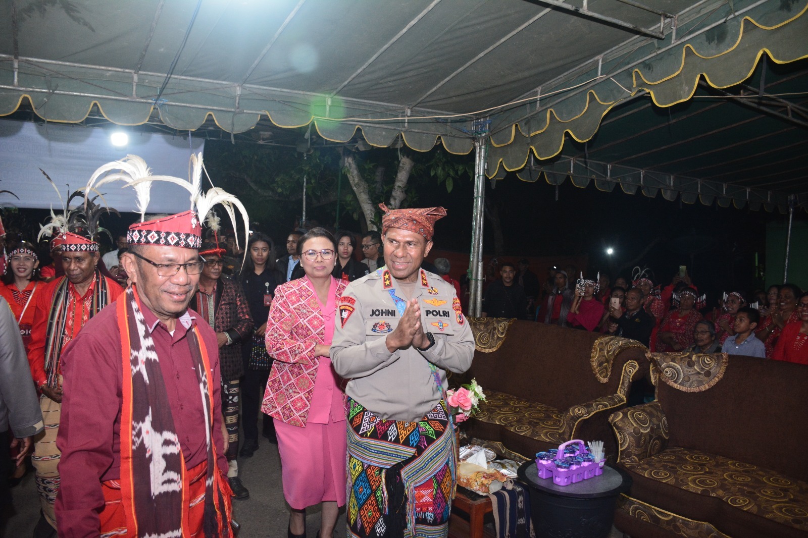 Pererat Silaturahmi, Kapolda NTT Kunjungi Paguyuban Ikatan Keluarga Alor Pantar di Kabupaten TTS