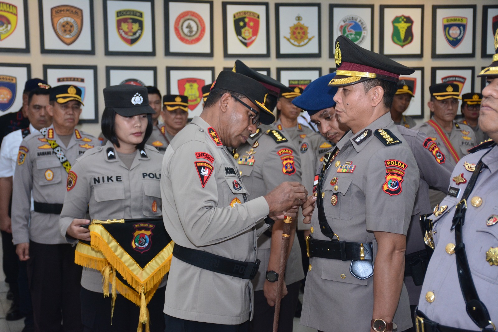 Irwasda, Dirkrimsus dan Lima Kapolres Jajaran di Polda NTT Diserahterimakan